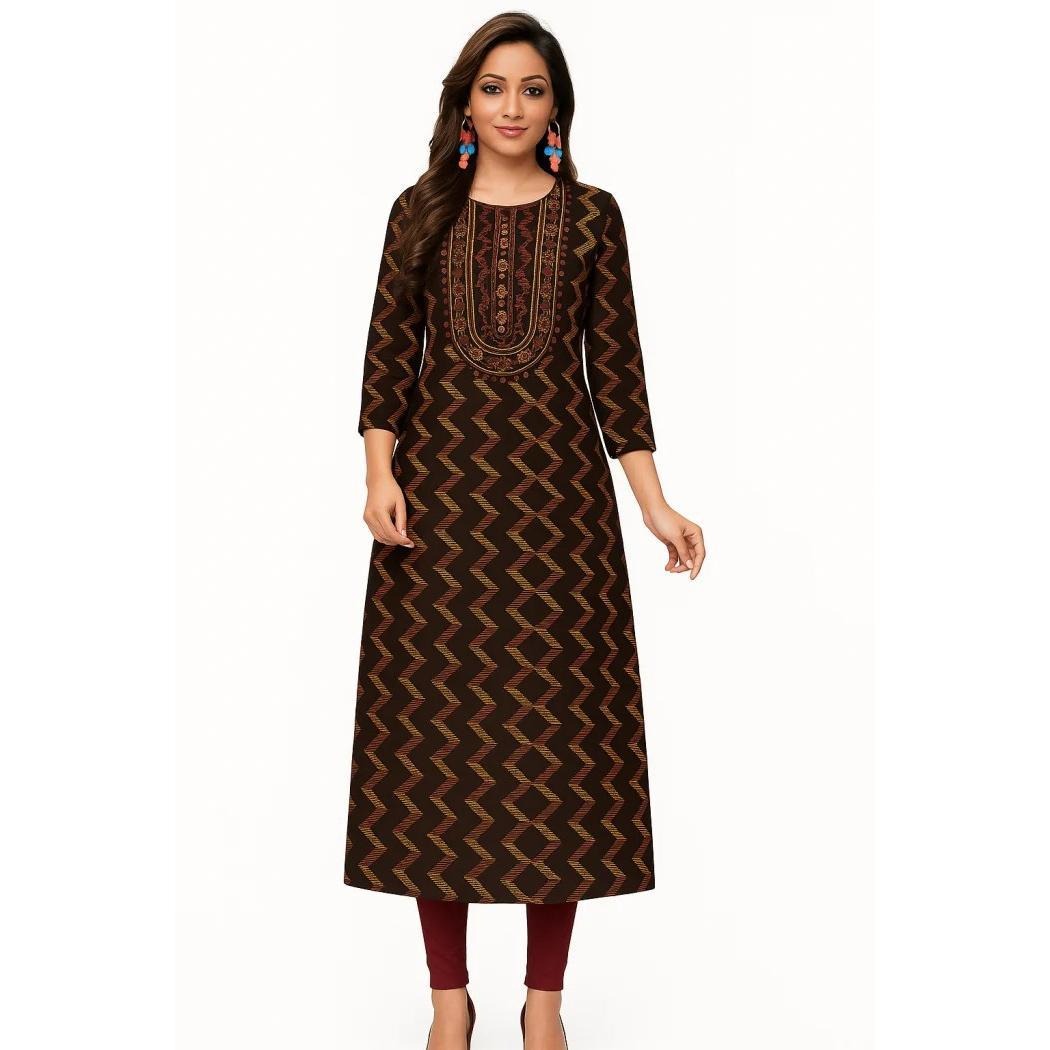 Ethnic Fashion Kurtis - Мусульманский Курт, женское модное удобное платье,