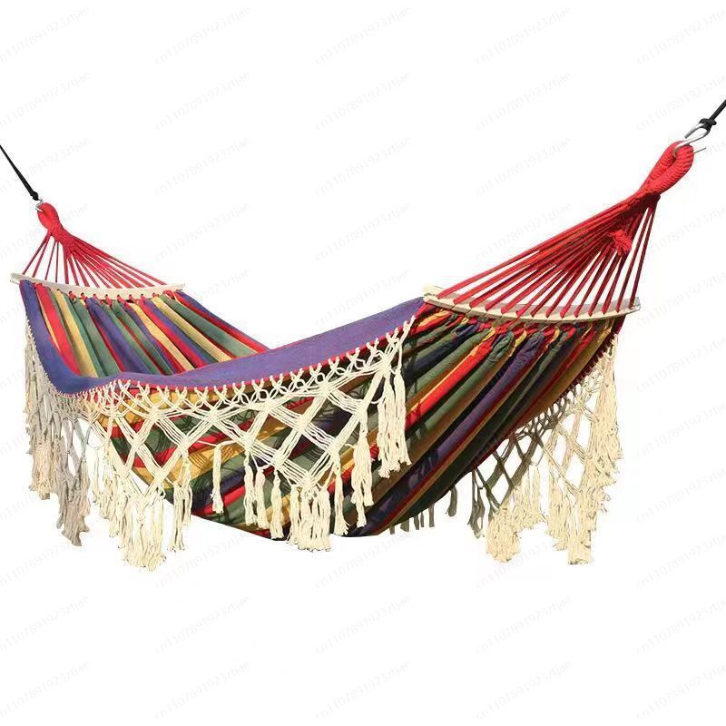 Ethnic Styling Tips - Гамак в богемном стиле с бахромой,