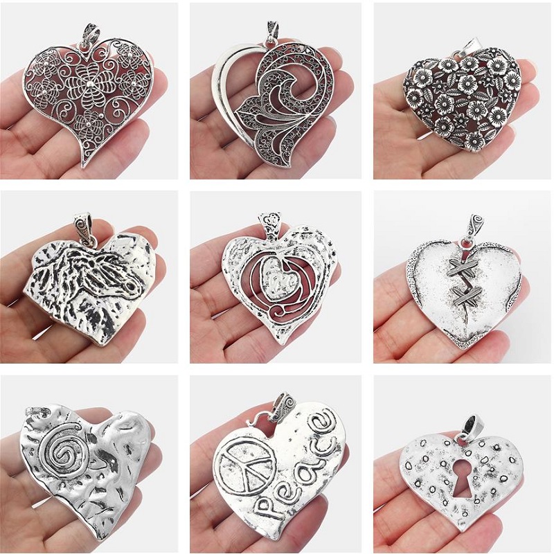 Ethnic Fashion Accessories - 3 шт./компл. этнические резные цветы разбитое