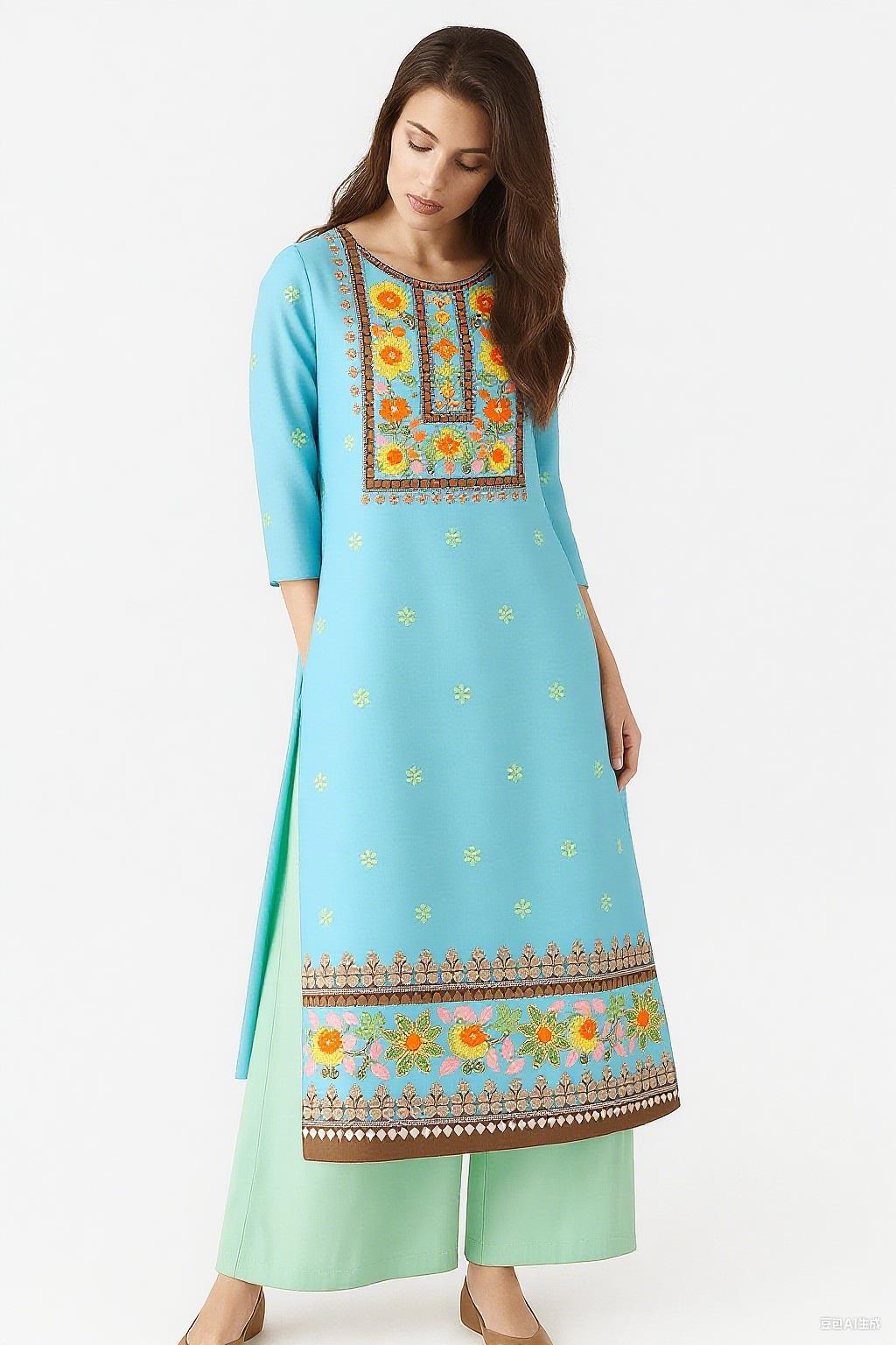 Мусульманский Курт, женская мо – обзор и цена Ethnic Fashion Kurtis