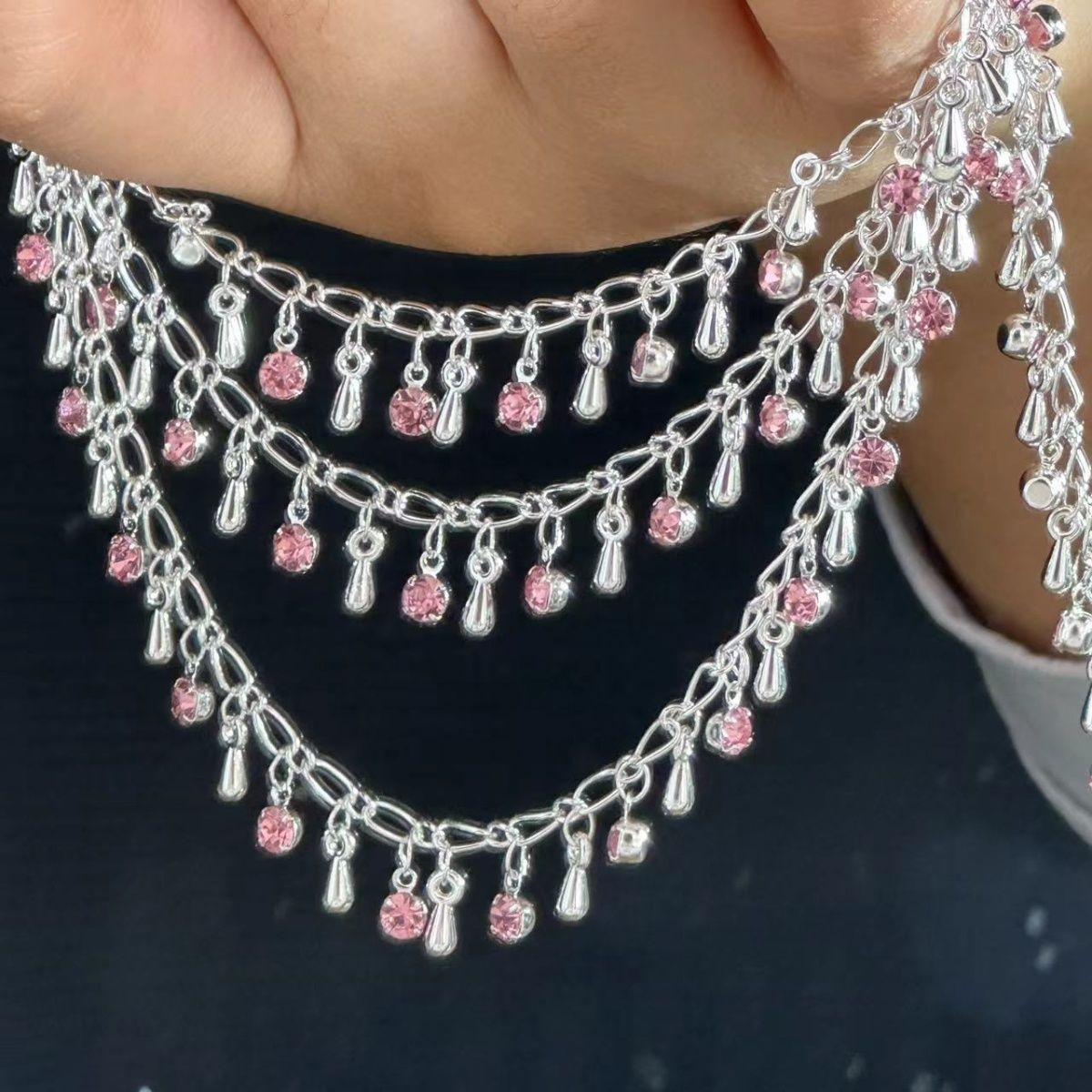 Изысканная цепочка-капля со ст – обзор и цена Ethnic Fashion Accessories