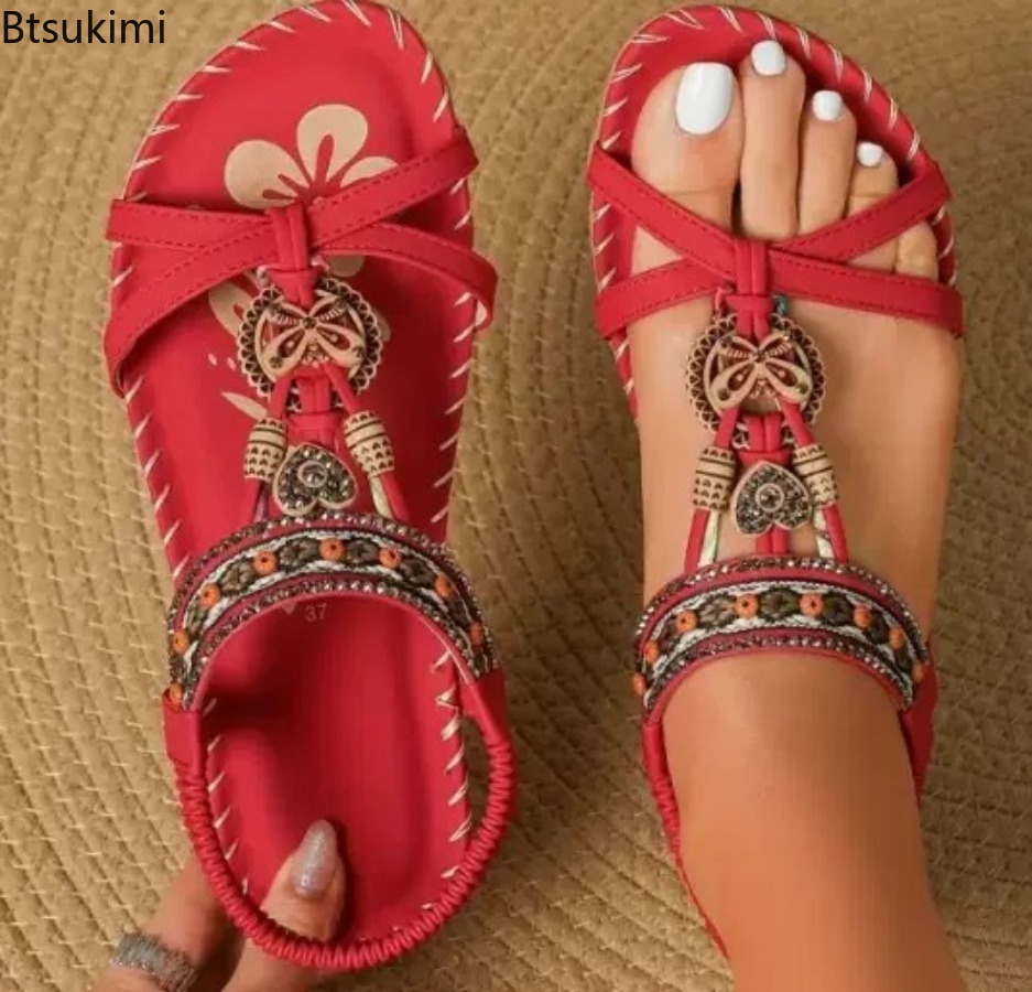 Женские богемные сандалии для  – обзор и цена Ethnic Fashion